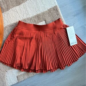 NWT! Lululemon Varsity High Rise Pleated Tennis Skirt